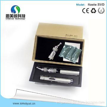 Top electronic cigarete start kit itaste svd with vivi nova
